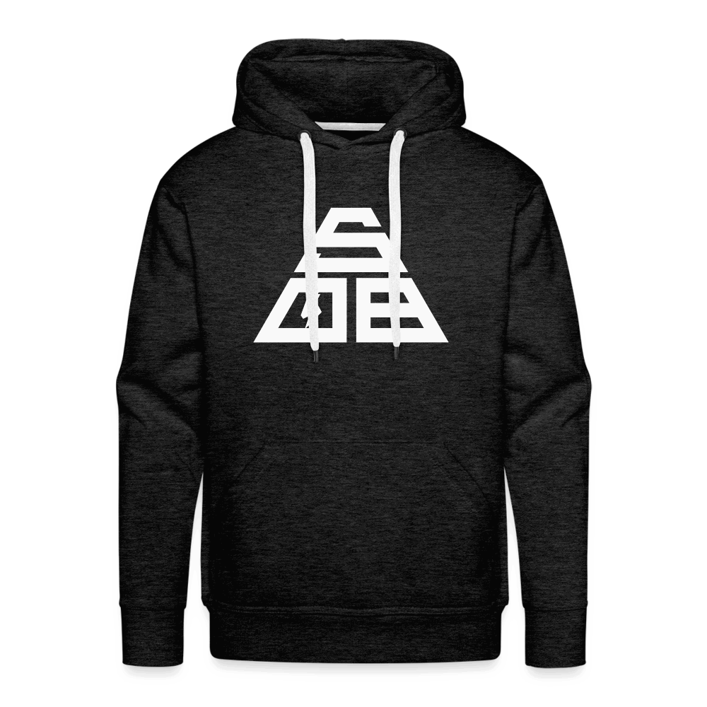 SPOD Männer Premium Hoodie Anthrazit / S Triangle - Men’s Premium Hoodie E-Bike-Community