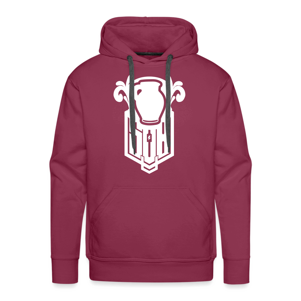 SPOD Männer Premium Hoodie Bordeaux / S Bembel - SoB -Premium Hoodie E-Bike-Community