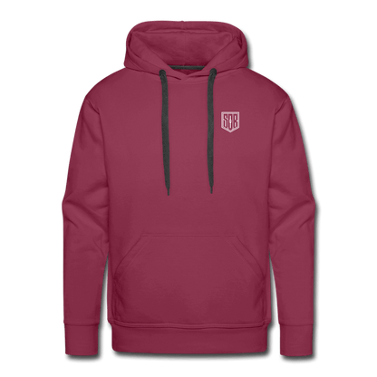 SPOD Männer Premium Hoodie Bordeaux / S Sons of Battery - SoB Outline - Men’s Premium Hoodie E-Bike-Community