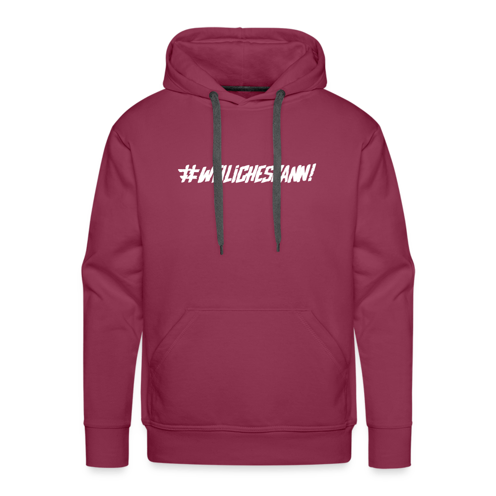 SPOD Männer Premium Hoodie Bordeaux / S Weil ich es kann! - Sons of Battery - Men’s Premium Hoodie E-Bike-Community