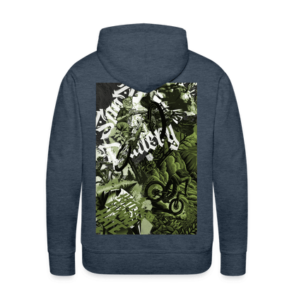 SPOD Männer Premium Hoodie Collage beidseitig bedruckt - Men’s Premium Hoodie E-Bike-Community