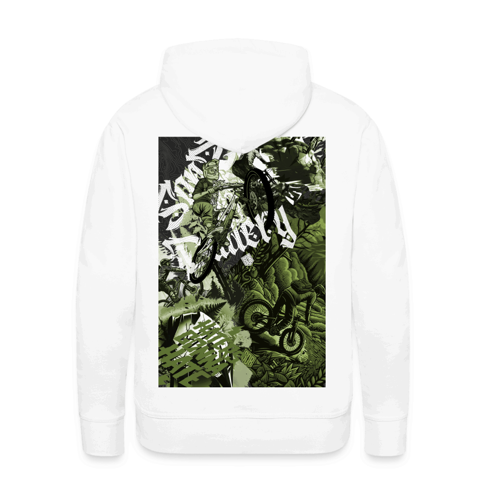 SPOD Männer Premium Hoodie Collage beidseitig bedruckt - Men’s Premium Hoodie E-Bike-Community