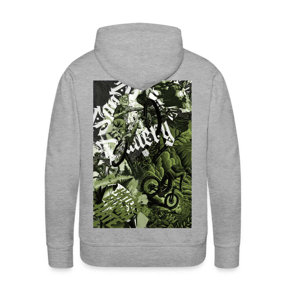 SPOD Männer Premium Hoodie Collage beidseitig bedruckt - Men’s Premium Hoodie E-Bike-Community