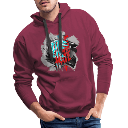 SPOD Männer Premium Hoodie Haters gonna Hate Fullface - DTF - Men’s Premium Hoodie E-Bike-Community