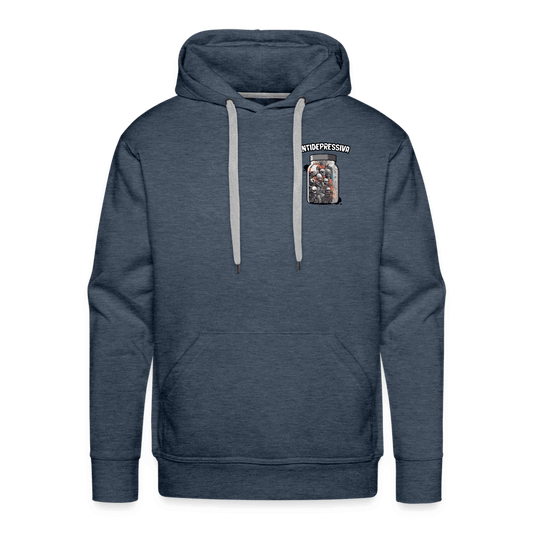 SPOD Männer Premium Hoodie Jeansblau / S Antidepressiva - Men’s Premium Hoodie E-Bike-Community