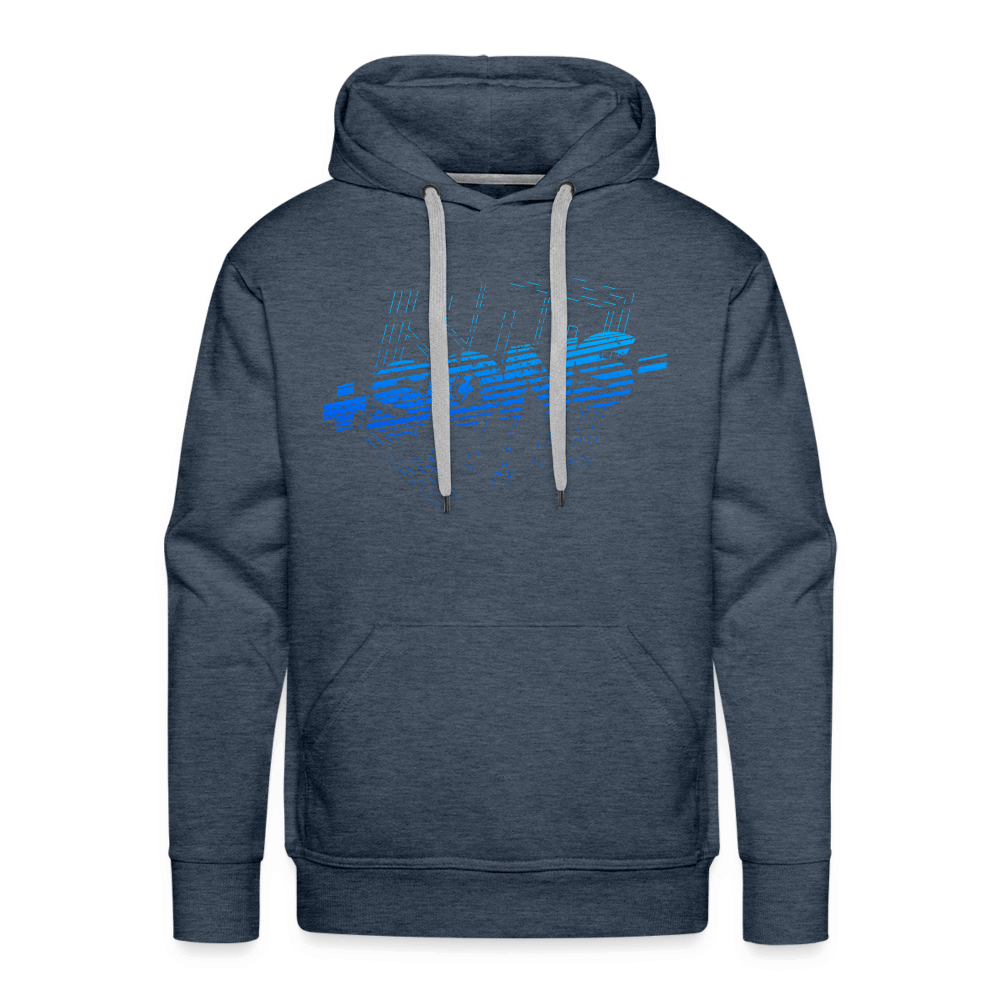 SPOD Männer Premium Hoodie Jeansblau / S SONS BLUE - Men’s Premium Hoodie E-Bike-Community