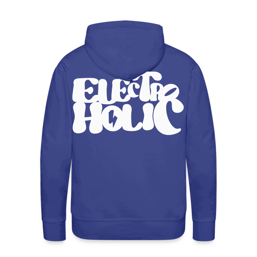 SPOD Männer Premium Hoodie Königsblau / S 60s Electroholic - Flock - Men’s Premium Hoodie E-Bike-Community