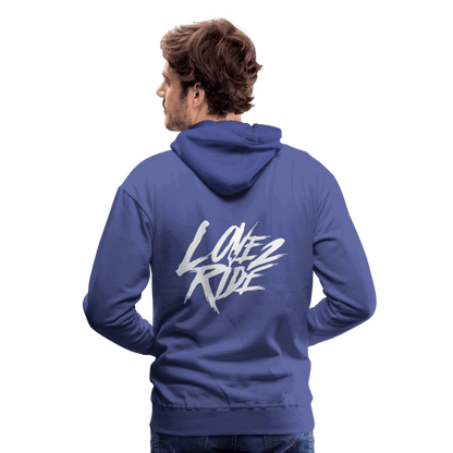 SPOD Männer Premium Hoodie Königsblau / S Love 2 Ride - Front/Back Men’s Premium Hoodie E-Bike-Community