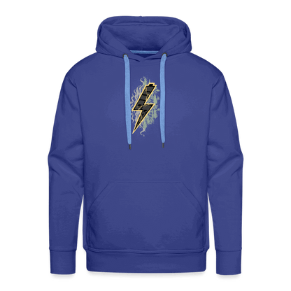 SPOD Männer Premium Hoodie Königsblau / S Shred or Alive - Front / Back Men’s Premium Hoodie E-Bike-Community