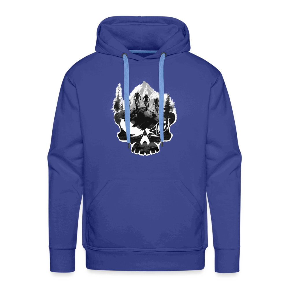 SPOD Männer Premium Hoodie Königsblau / S Skullgang Rider - Premium Hoodie E-Bike-Community