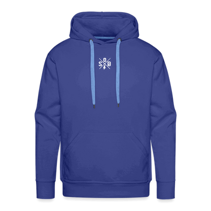 SPOD Männer Premium Hoodie Königsblau / S Skullgang Vorne / hinten bedruckt - Men’s Premium Hoodie E-Bike-Community