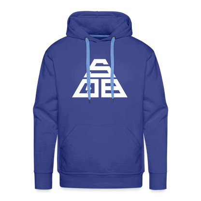 SPOD Männer Premium Hoodie Königsblau / S Triangle - Men’s Premium Hoodie E-Bike-Community