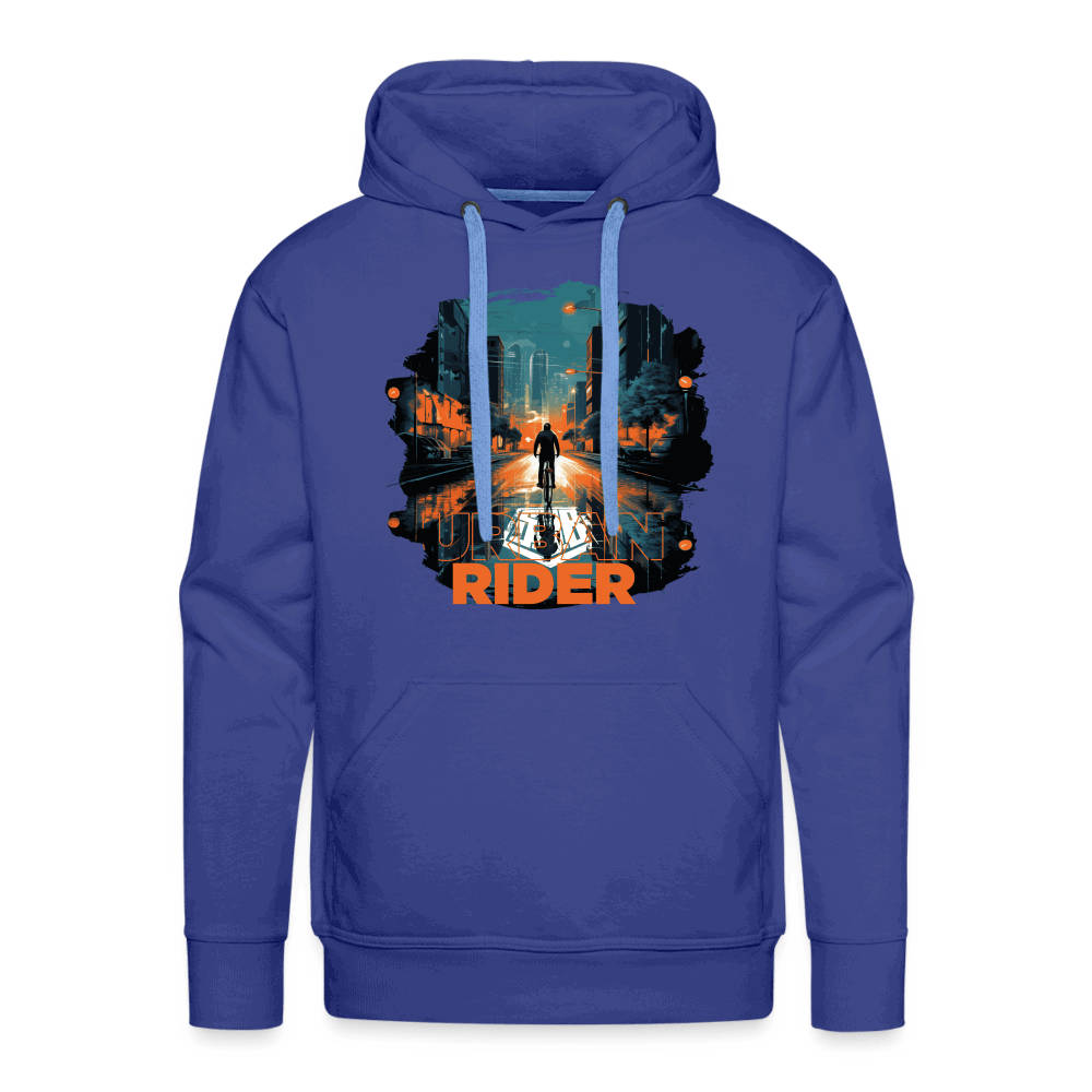 SPOD Männer Premium Hoodie Königsblau / S Urban Rider - Men’s Premium Hoodie E-Bike-Community