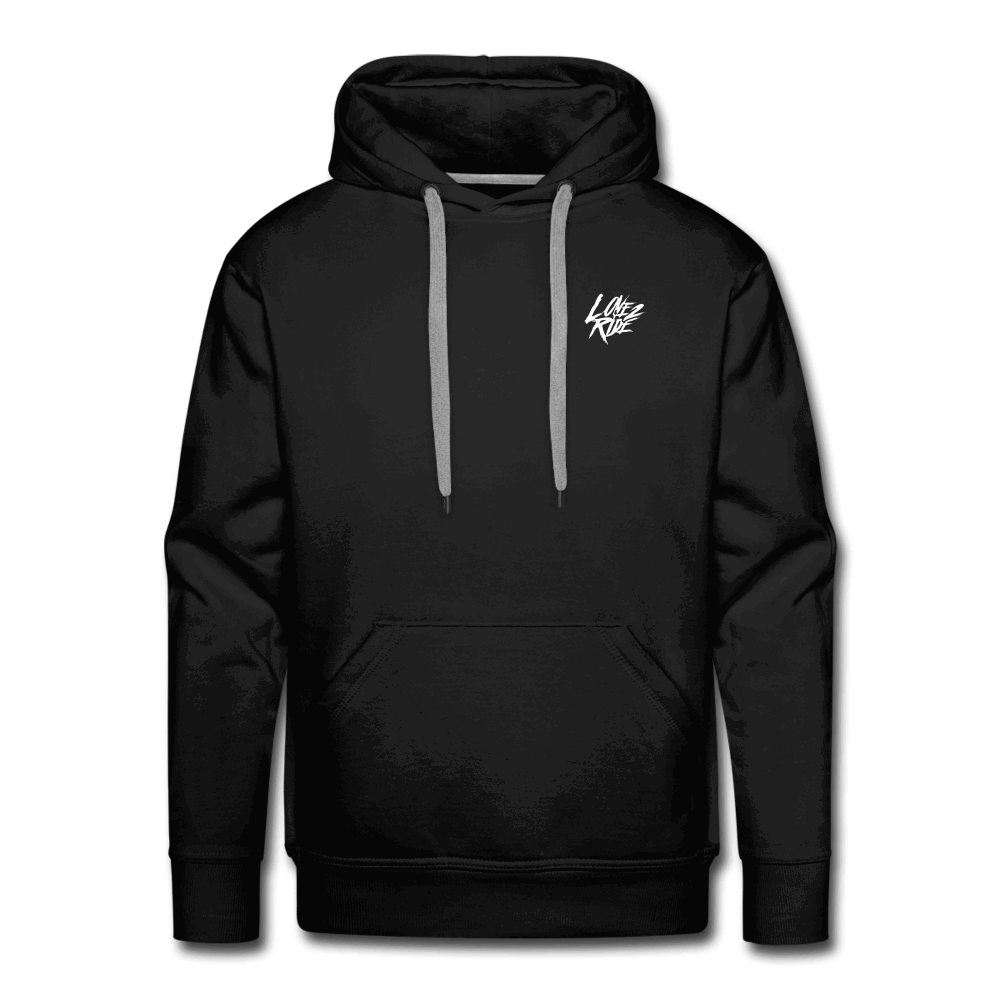 SPOD Männer Premium Hoodie Love 2 Ride - Front/Back Men’s Premium Hoodie E-Bike-Community