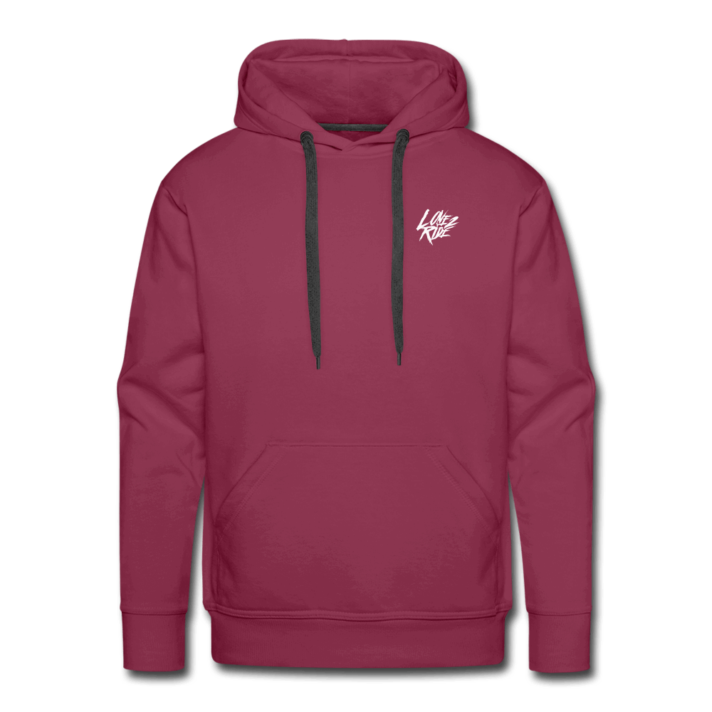 SPOD Männer Premium Hoodie Love 2 Ride - Front/Back Men’s Premium Hoodie E-Bike-Community