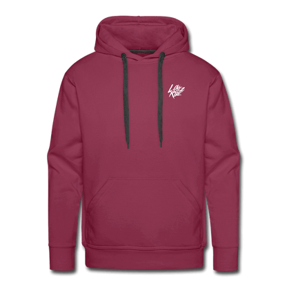 SPOD Männer Premium Hoodie Love 2 Ride - Front/Back Men’s Premium Hoodie E-Bike-Community