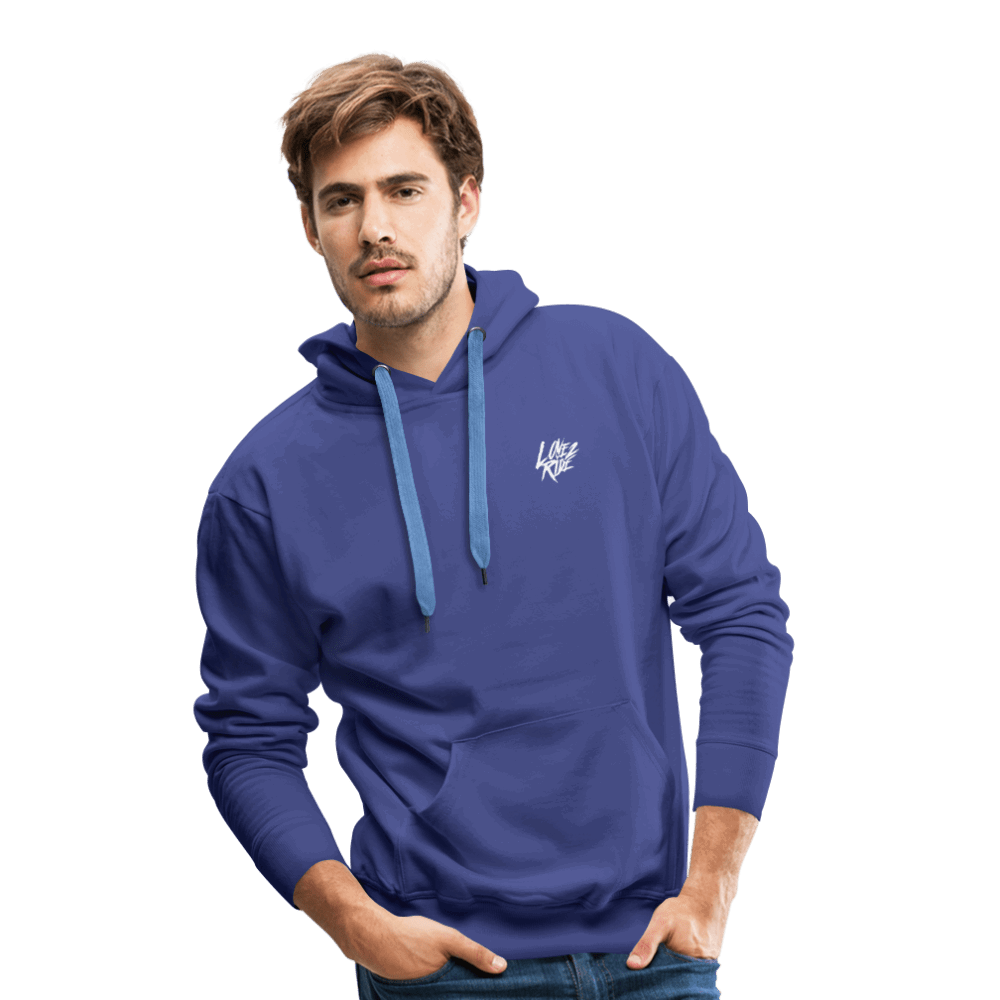 SPOD Männer Premium Hoodie Love 2 Ride - Front/Back Men’s Premium Hoodie E-Bike-Community