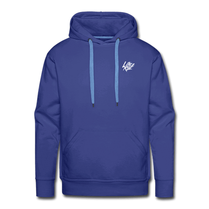 SPOD Männer Premium Hoodie Love 2 Ride - Front/Back Men’s Premium Hoodie E-Bike-Community