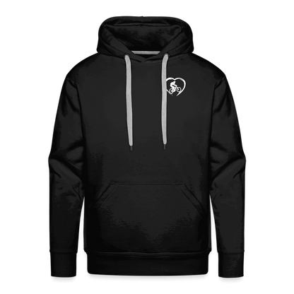 SPOD Männer Premium Hoodie Love 2 Ride / ❤️ Men’s Premium Hoodie E-Bike-Community