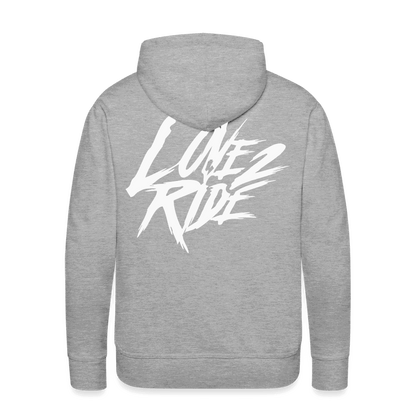 SPOD Männer Premium Hoodie Love 2 Ride / ❤️ Men’s Premium Hoodie E-Bike-Community