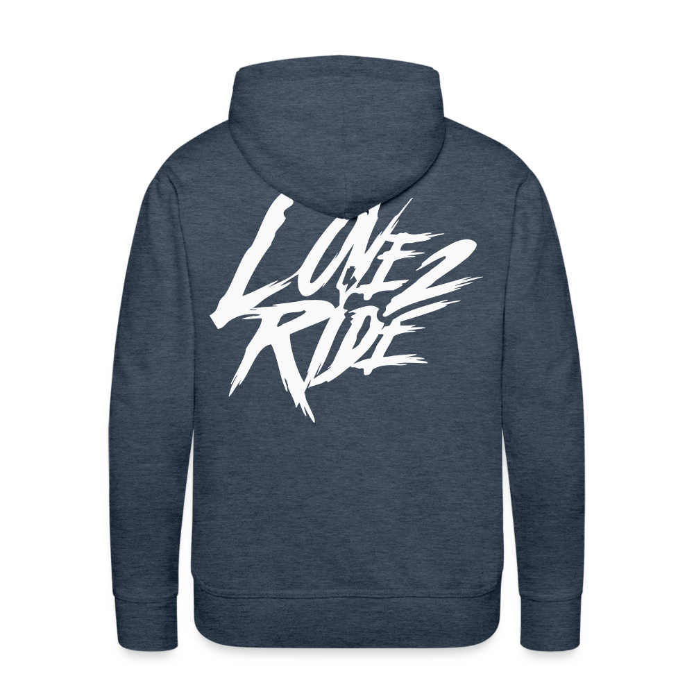 SPOD Männer Premium Hoodie Love 2 Ride / ❤️ Men’s Premium Hoodie E-Bike-Community