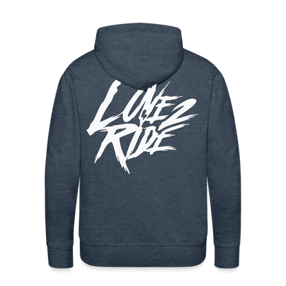 SPOD Männer Premium Hoodie Love 2 Ride / ❤️ Men’s Premium Hoodie E-Bike-Community