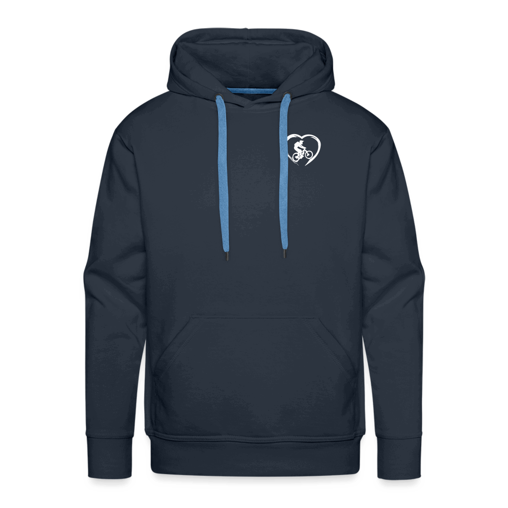 SPOD Männer Premium Hoodie Love 2 Ride / ❤️ Men’s Premium Hoodie E-Bike-Community