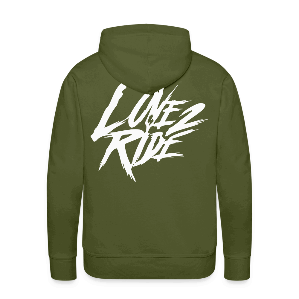 SPOD Männer Premium Hoodie Love 2 Ride / ❤️ Men’s Premium Hoodie E-Bike-Community