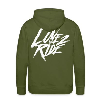 SPOD Männer Premium Hoodie Love 2 Ride / ❤️ Men’s Premium Hoodie E-Bike-Community