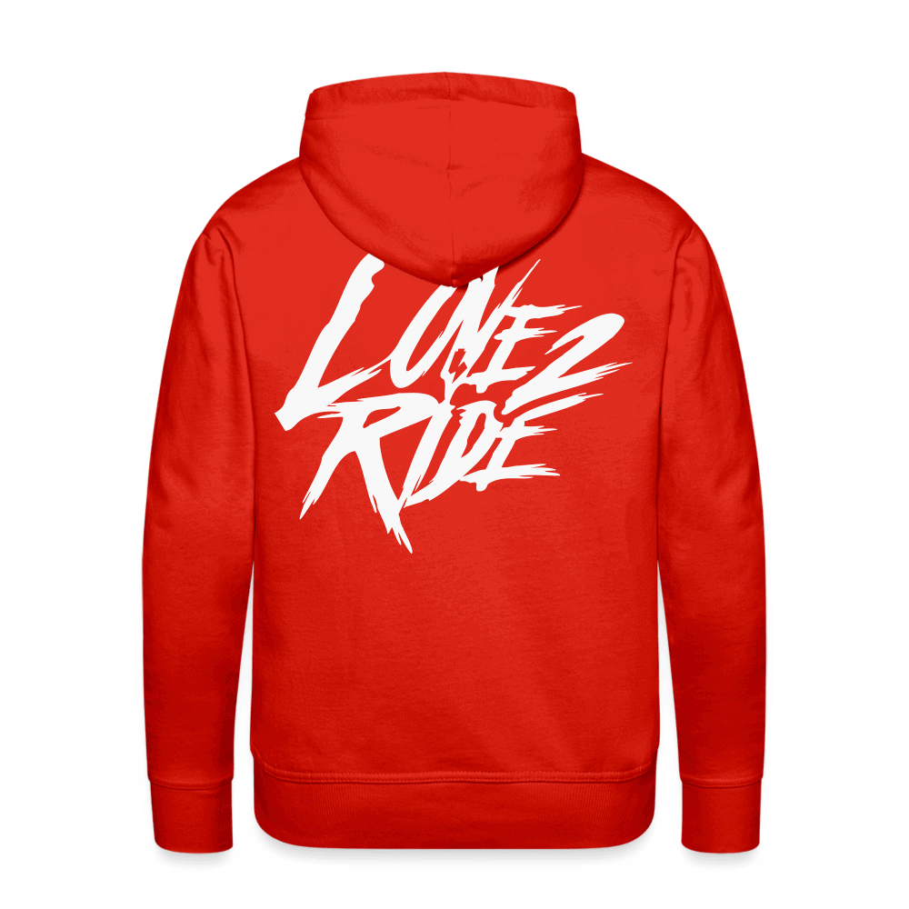 SPOD Männer Premium Hoodie Love 2 Ride / ❤️ Men’s Premium Hoodie E-Bike-Community