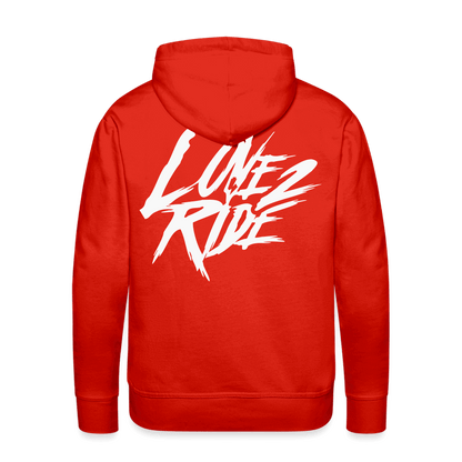 SPOD Männer Premium Hoodie Love 2 Ride / ❤️ Men’s Premium Hoodie E-Bike-Community