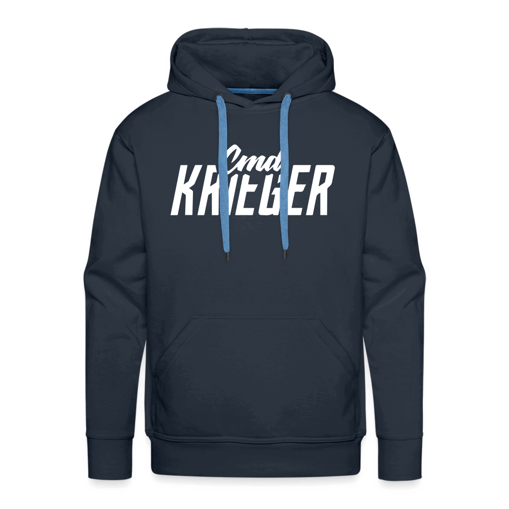 SPOD Männer Premium Hoodie Navy / S Commander Krieger - Hoodie - Männer Premium Hoodie E-Bike-Community