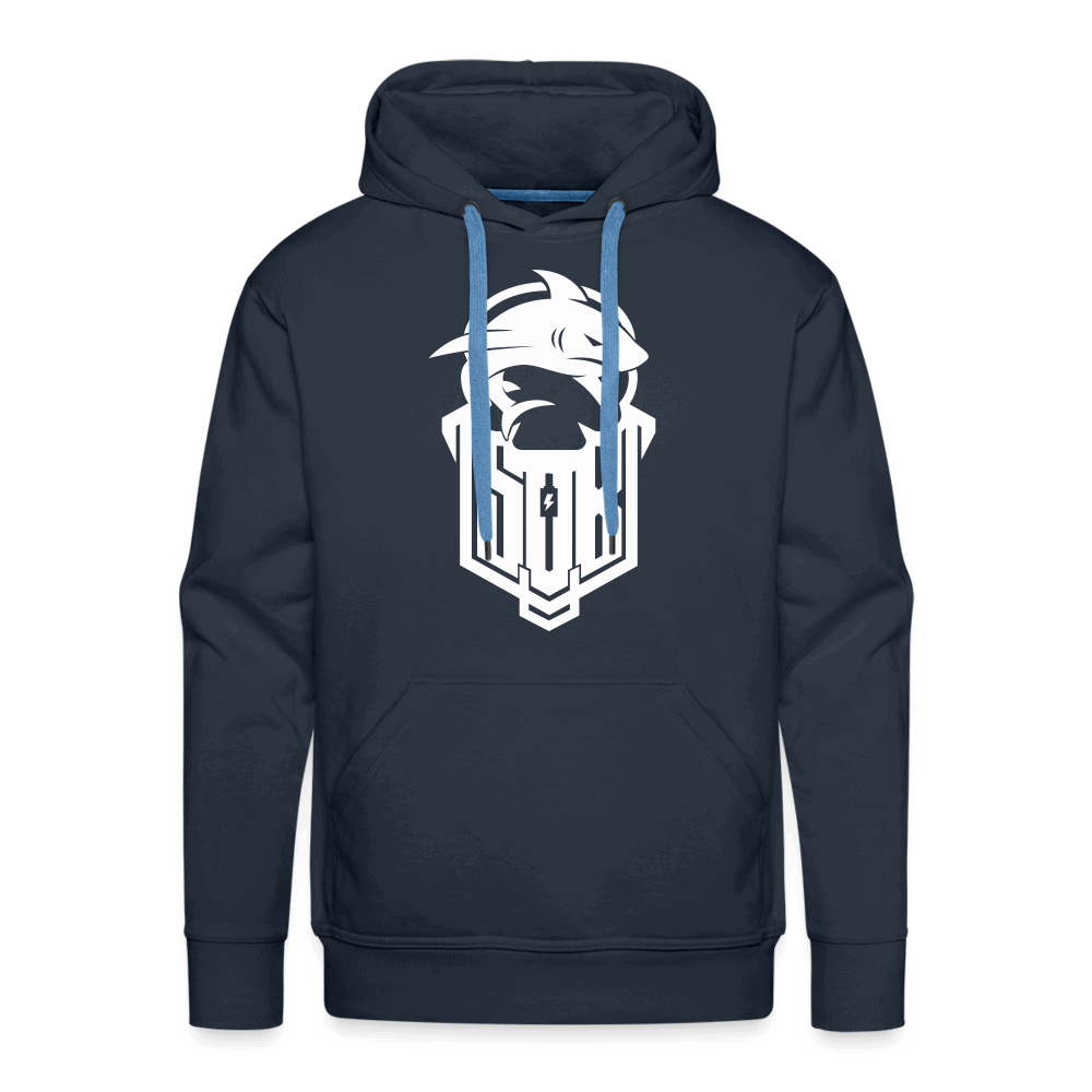 SPOD Männer Premium Hoodie Navy / S Hai Bike - Premium Hoodie E-Bike-Community