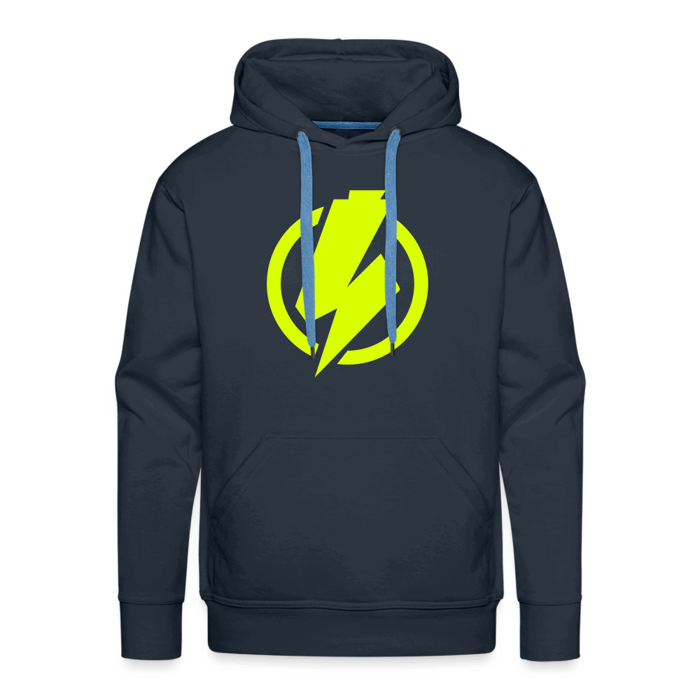 SPOD Männer Premium Hoodie Navy / S Lightning - Männer Premium Hoodie E-Bike-Community