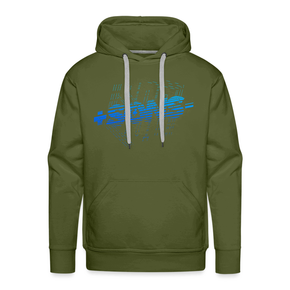 SPOD Männer Premium Hoodie Olivgrün / S SONS BLUE - Men’s Premium Hoodie E-Bike-Community