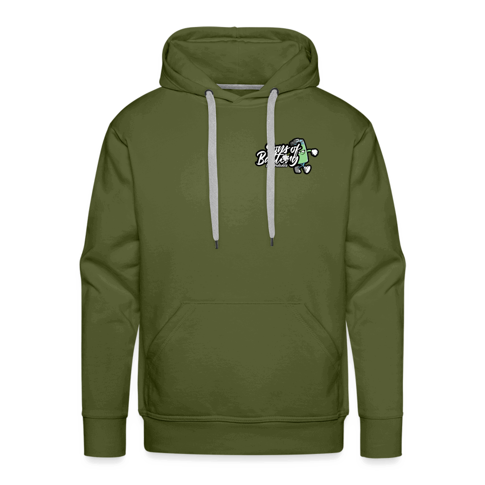 SPOD Männer Premium Hoodie Olivgrün / S Sons of Battery Boy - Männer Premium Hoodie E-Bike-Community