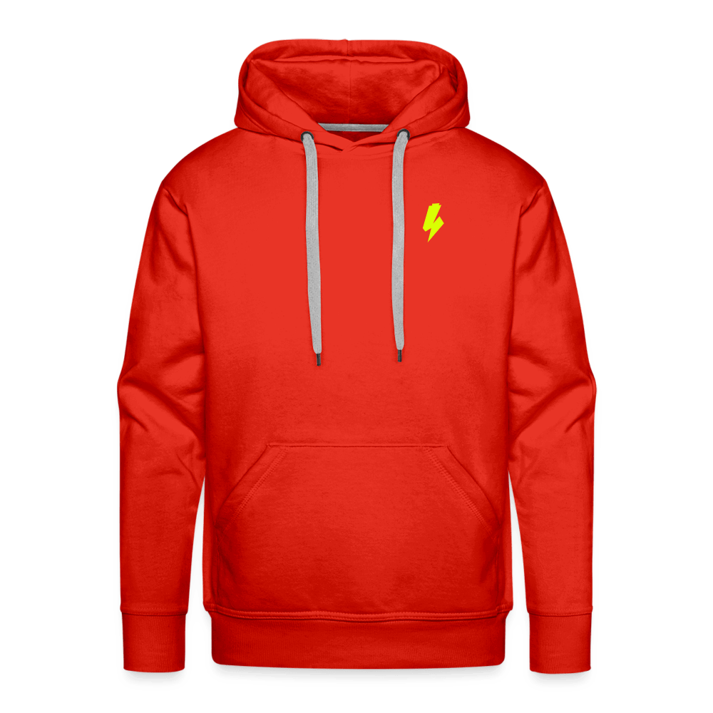 SPOD Männer Premium Hoodie Rot / S Flash - Men’s Premium Hoodie E-Bike-Community