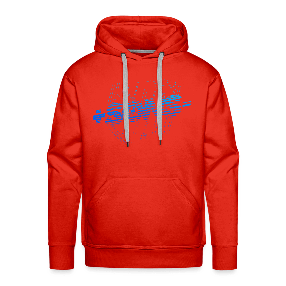 SPOD Männer Premium Hoodie Rot / S SONS BLUE - Men’s Premium Hoodie E-Bike-Community