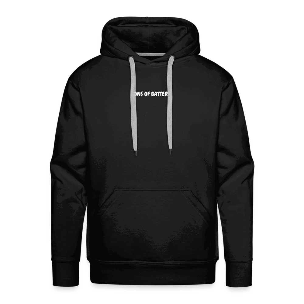 SPOD Männer Premium Hoodie Schwarz / S 60s Electroholic - Flock - Men’s Premium Hoodie E-Bike-Community