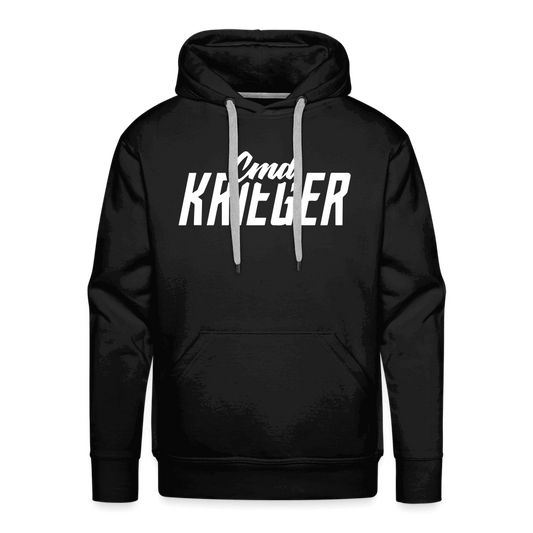 SPOD Männer Premium Hoodie Schwarz / S Commander Krieger - Hoodie - Männer Premium Hoodie E-Bike-Community