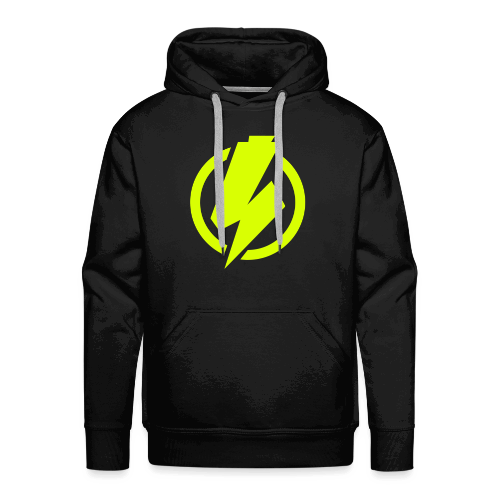 SPOD Männer Premium Hoodie Schwarz / S Lightning - Männer Premium Hoodie E-Bike-Community