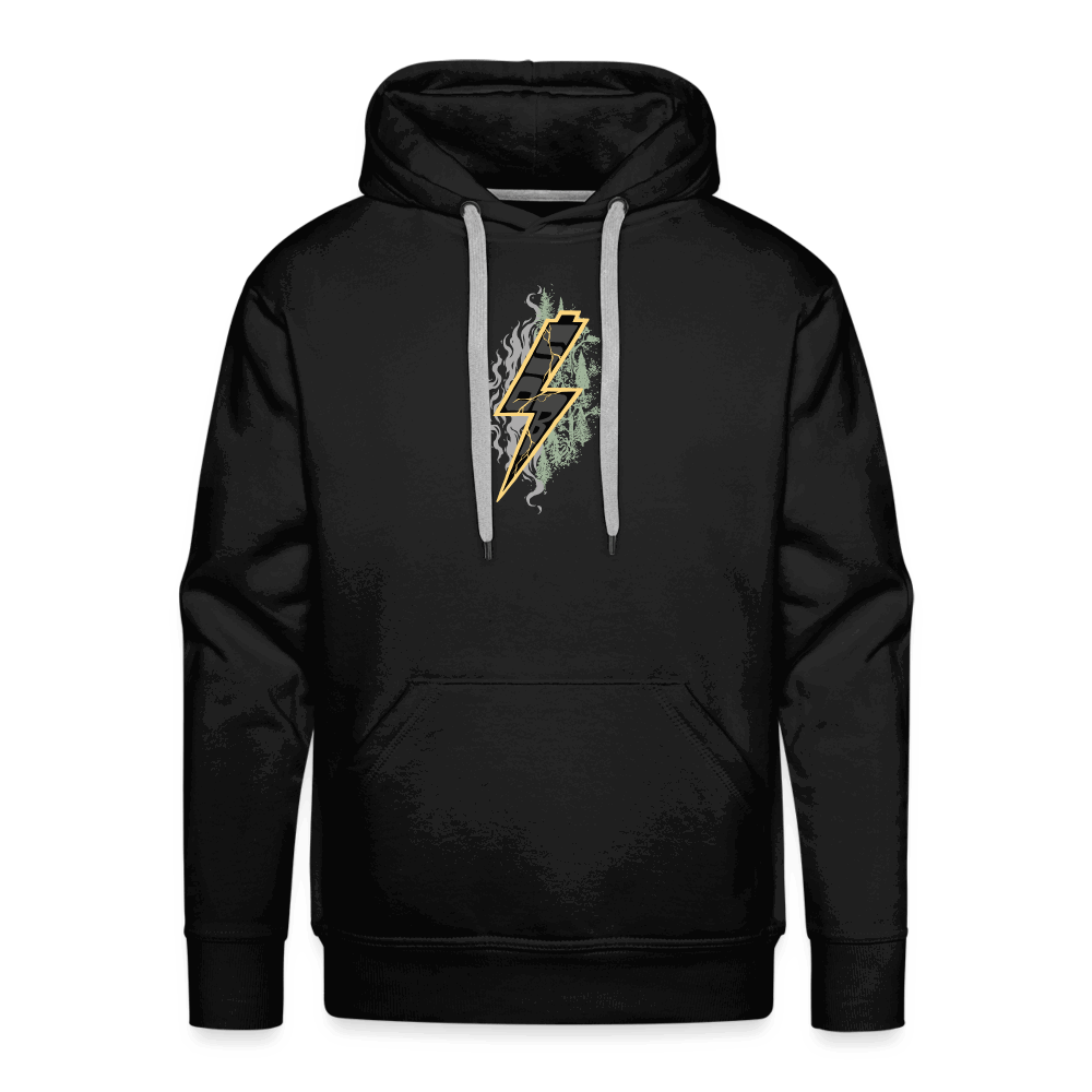 SPOD Männer Premium Hoodie Schwarz / S Shred or Alive - Front / Back Men’s Premium Hoodie E-Bike-Community