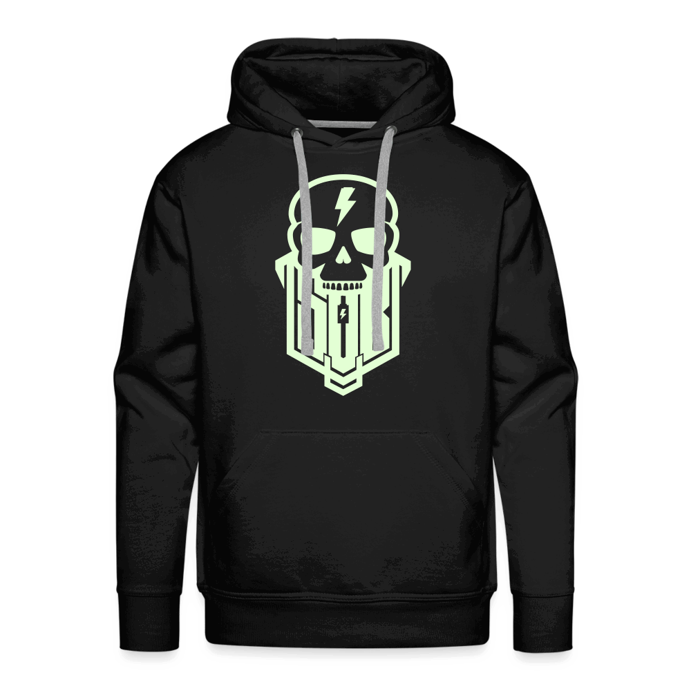 SPOD Männer Premium Hoodie Schwarz / S Skullgang Glow in the Dark Premium Hoodie E-Bike-Community