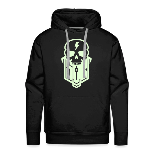 SPOD Männer Premium Hoodie Schwarz / S Skullgang Glow in the Dark Premium Hoodie E-Bike-Community