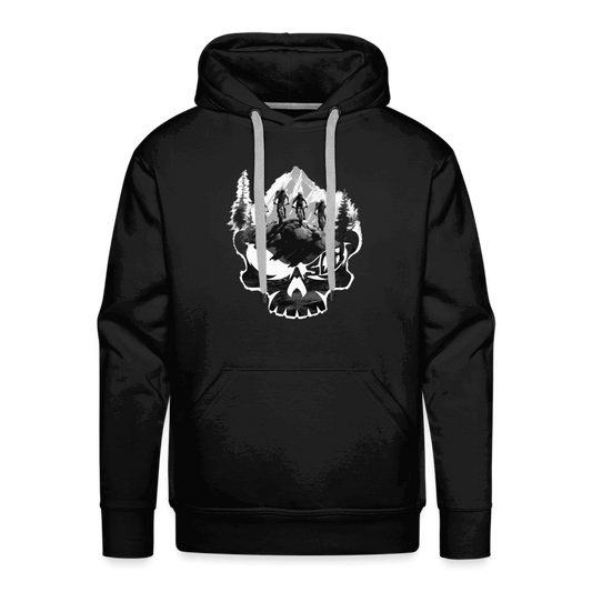 SPOD Männer Premium Hoodie Schwarz / S Skullgang Rider - Premium Hoodie E-Bike-Community