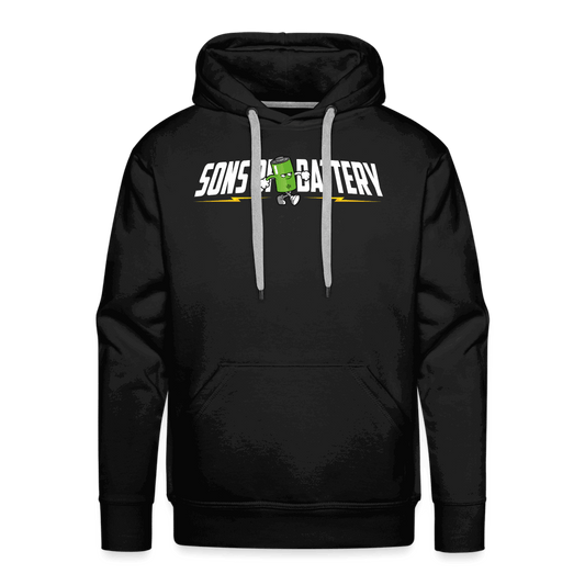 SPOD Männer Premium Hoodie Schwarz / S Sons of Battery B-Boy - Männer Premium Hoodie E-Bike-Community