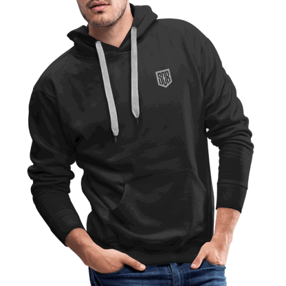 SPOD Männer Premium Hoodie Schwarz / S Sons of Battery - SoB Outline - Men’s Premium Hoodie E-Bike-Community