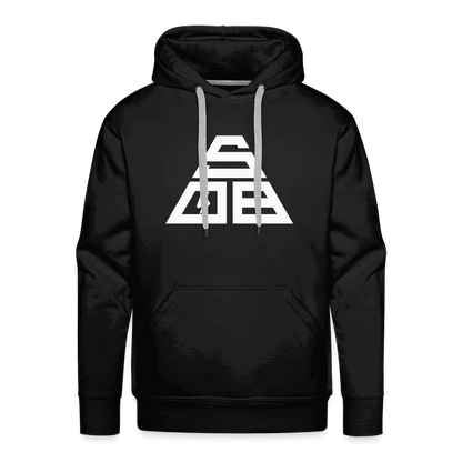 SPOD Männer Premium Hoodie Schwarz / S Triangle - Men’s Premium Hoodie E-Bike-Community