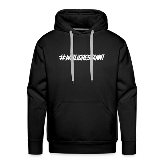 SPOD Männer Premium Hoodie Schwarz / S Weil ich es kann! - Sons of Battery - Men’s Premium Hoodie E-Bike-Community