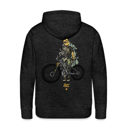 SPOD Männer Premium Hoodie Shred or Alive - Front / Back Men’s Premium Hoodie E-Bike-Community